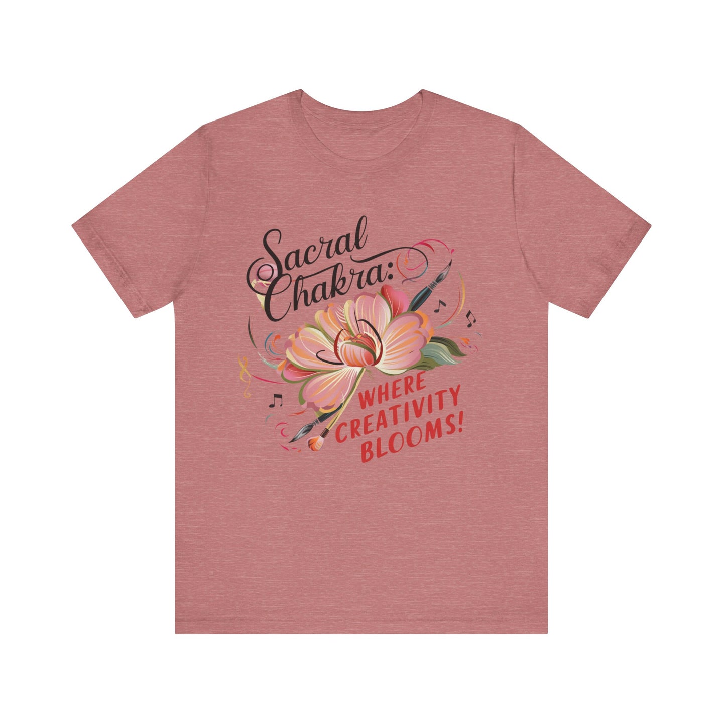 Sacral Chakra Blooming Flower Tee